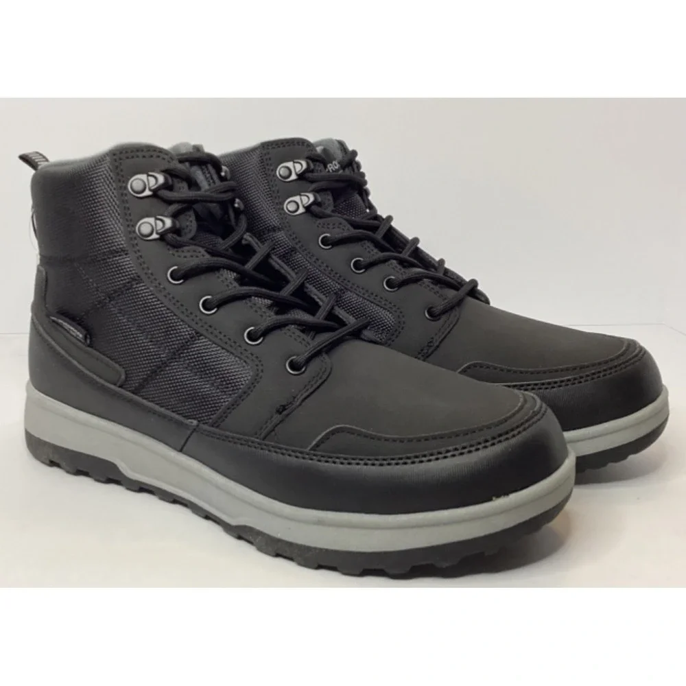 Weatherproof Jenkins Memory Foam Laceup Hiking Boot Black Men's Size 8 NIB
